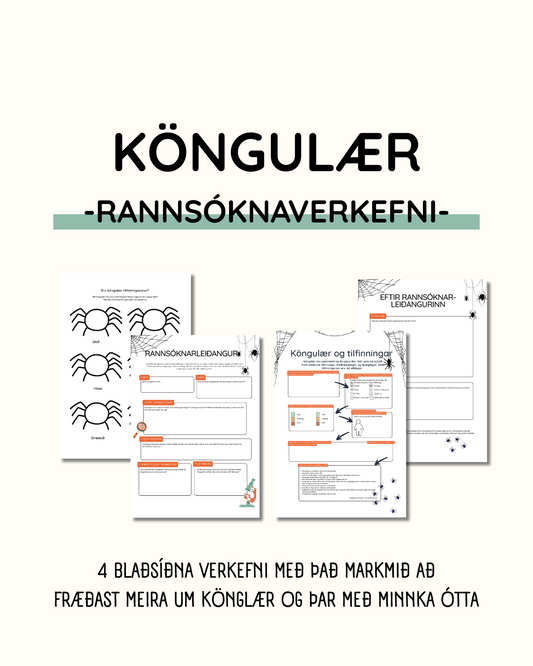 Köngulær og tilfinningar