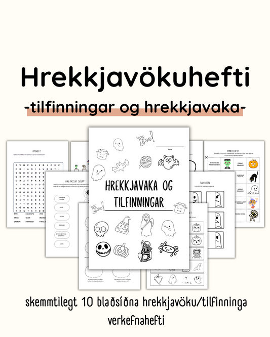 Hrekkjavöku tilfinningaverkefni