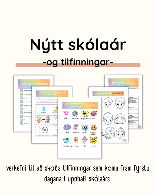 Nýtt skólaár- og tilfinningar